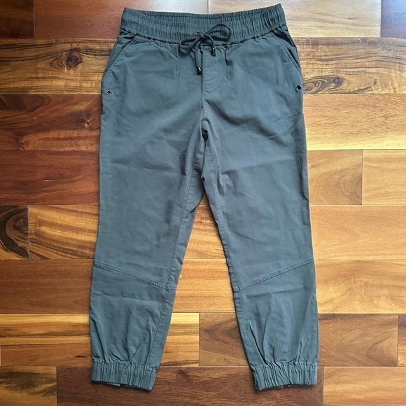 INC Lace-Up Cropped Jogger Pants - Picture 5 of 12